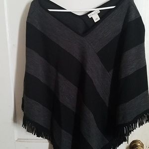 Black and gray blouse
